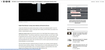 screen shot of wired article