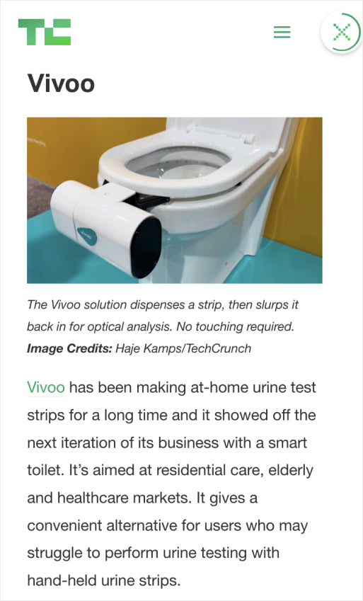 smart toilet article image