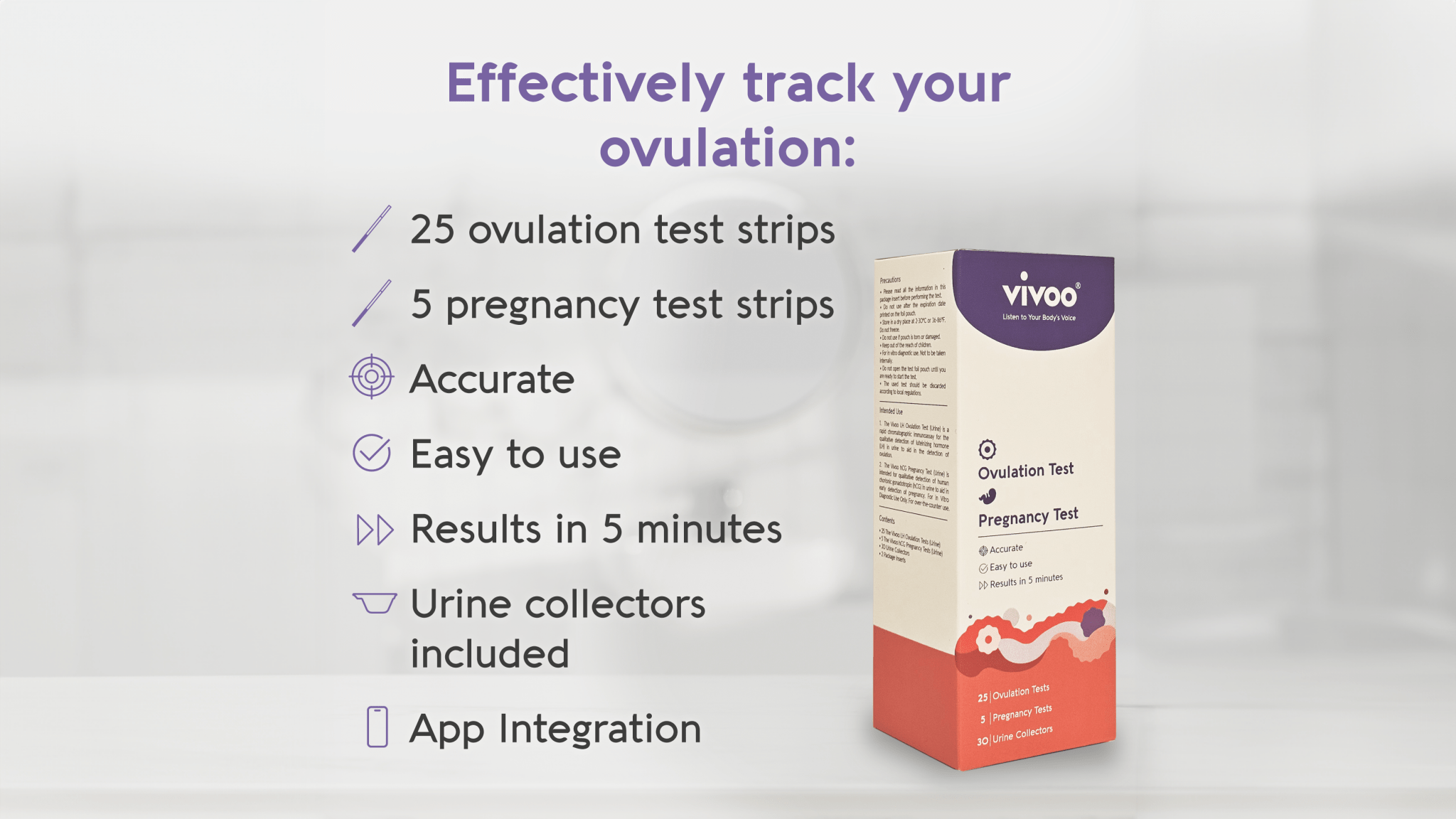 Vivoo Ovulation & Pregnancy Test - Vivoo ovulation-pregnancy-test